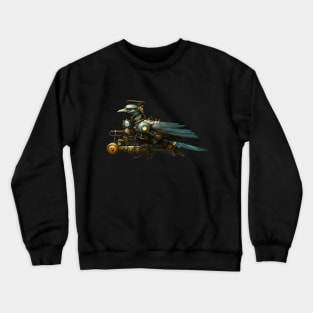 Steampunk Bird Crewneck Sweatshirt